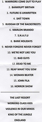 Click to enlarge The Warriors - The Lady Luck, Canterbury 4.6.15